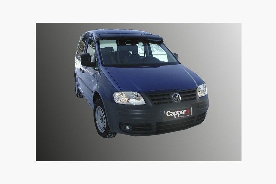 Volkswagen Caddy 2010–2015 Voorruitvizier (zwart hoogglans, 5 mm) Image