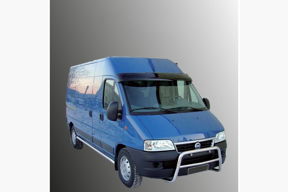 Fiat Ducato 1995–2006 Voorruitvizier (zwart hoogglans, 5 mm) Image