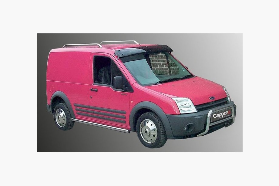 Ford Connect 2002–2006 Voorruitvizier (zwart hoogglans, 5 mm) Image