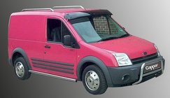 Ford Connect 2002–2006 Voorruitvizier (zwart hoogglans, 5 mm) foto 1