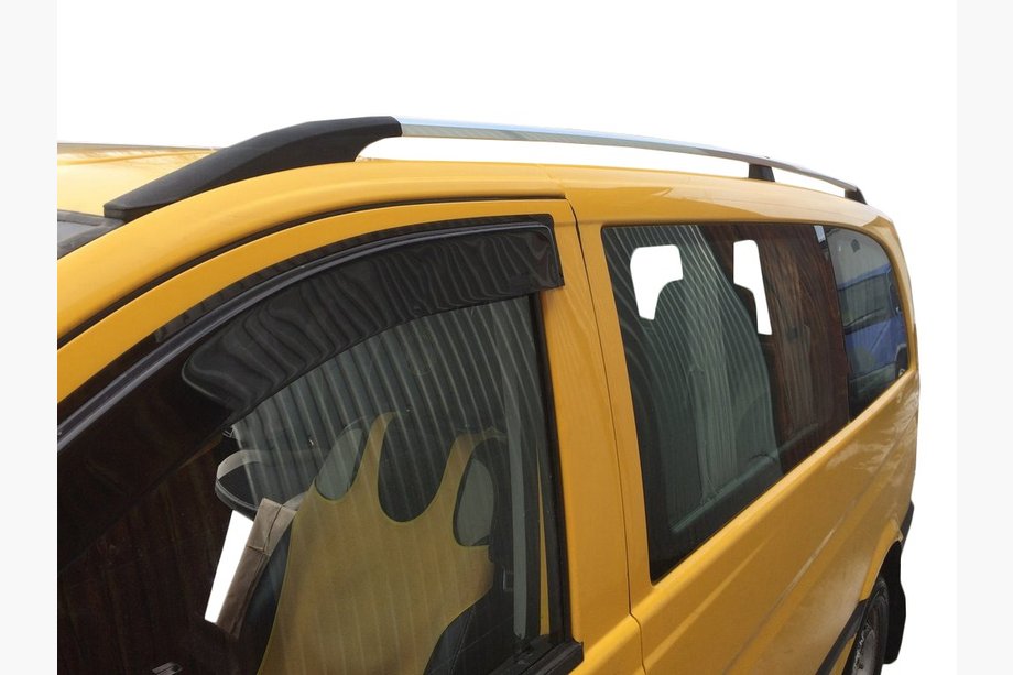 Mercedes Vito W639 2004–2014 Dakrails chroom DDU (kunststof voeten) Lange wielbasis (EXTRALONG) Image