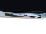 Opel Vivaro 2001–2015 Deurdrempelbeschermers Laser-style (set van 2, RVS) foto 1