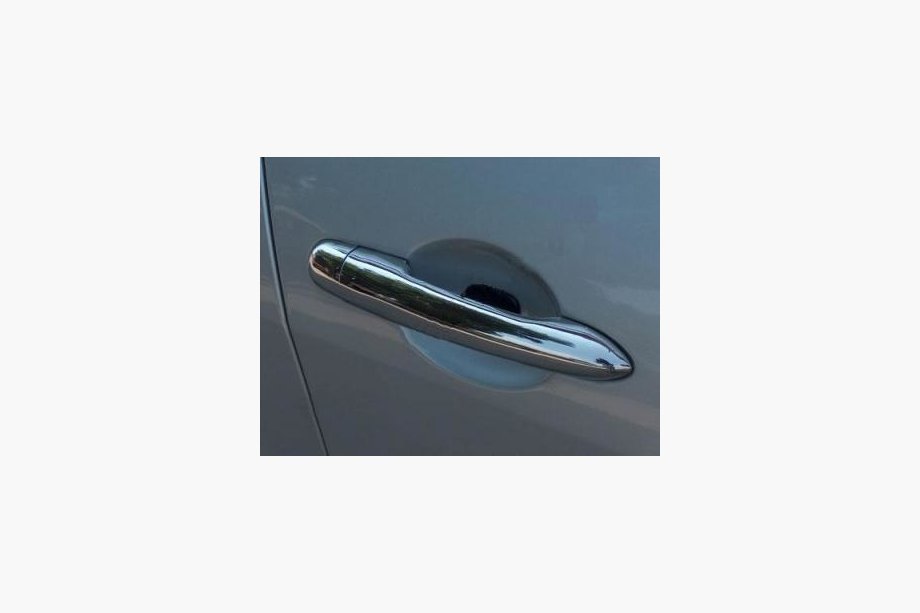 Renault Megane II 2004–2009 Deurgreep covers (set 4 stuks, RVS) Carmos - Turks staal Image