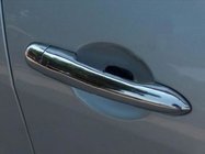 Renault Megane II 2004–2009 Deurgreep covers (set 4 stuks, RVS) Carmos - Turks staal foto 1