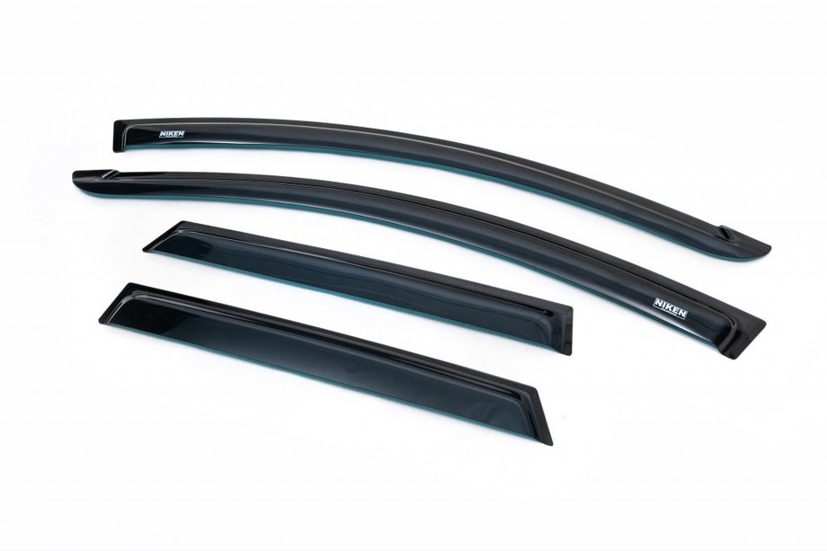 Mazda 3 2009–2013 Raamwindschermen HB (set 4 stuks, Niken) Image