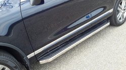 Volkswagen Touareg 2010–2018 Side steps OEM-look V1 (set van 2, aluminium) foto 1