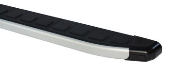 Dacia Duster 2018–2024 Fullmond side steps (2 stuks, aluminium) foto 2