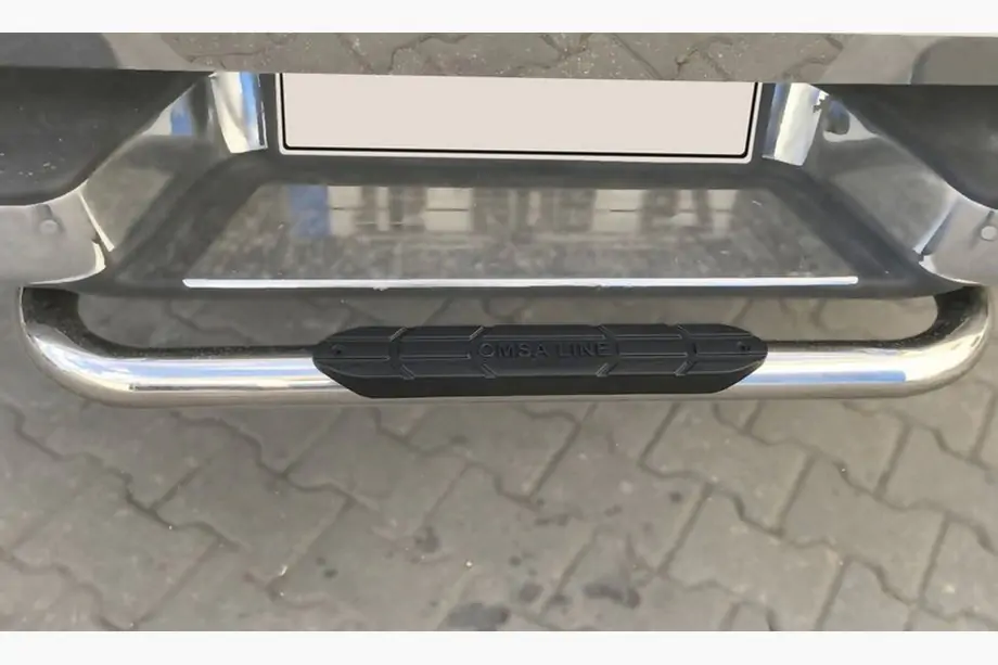 Mercedes X-klasse 2017–2020 Omsa achterbeschermbeugel (RVS) Image