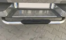 Mercedes X-klasse 2017–2020 Omsa achterbeschermbeugel (RVS) foto 1