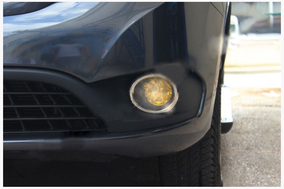 Mercedes Citan 2013–2021 RVS mistlampomlijsting (2 stuks) Image