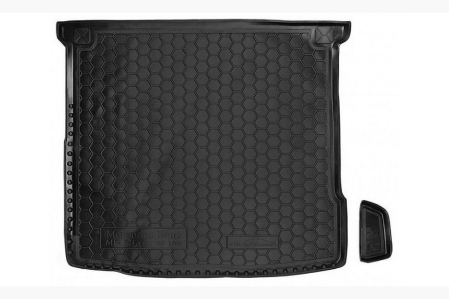 Mercedes GLE/ML-klasse W166 2011–2018 Kofferbakmat (Autogumm, kunststof) Image