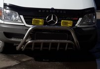 Mercedes Sprinter W901/902/903/904/905 1995–2006 Bullbar WT002 (RVS) foto 1