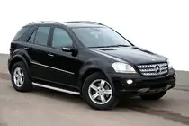 Mercedes ML W164 2005–2011 Fullmond side steps (2 stuks, aluminium) foto 3