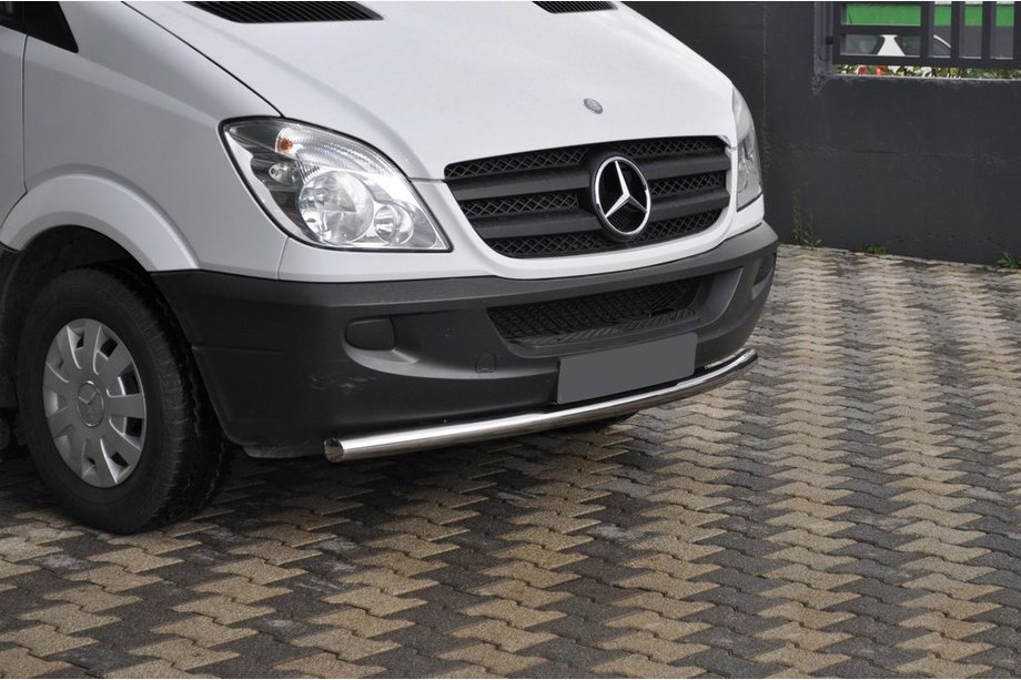 Mercedes Sprinter W906 2006–2018 Voorste onderbeschermbeugel ST008 (RVS) Image