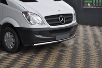 Mercedes Sprinter W906 2006–2018 Voorste onderbeschermbeugel ST008 (RVS) foto 1
