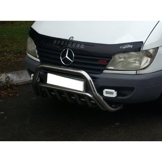 Bullbar WT002 (RVS) Mercedes Sprinter W901/902/903/904/905 1995–2006 foto 3