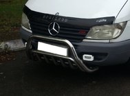 Mercedes Sprinter W901/902/903/904/905 1995–2006 Bullbar WT002 (RVS) foto 3