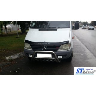 Bullbar WT002 (RVS) Mercedes Sprinter W901/902/903/904/905 1995–2006 foto 2