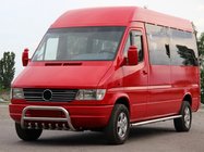 Mercedes Sprinter W901/902/903/904/905 1995–2006 Bullbar WT008 (RVS) foto 1