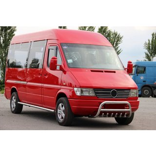 Bullbar WT008 (RVS) Mercedes Sprinter W901/902/903/904/905 1995–2006 foto 3