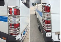 Mercedes Sprinter W906 2006–2018 Achterlichtcovers (set van 2, kunststof) foto 1