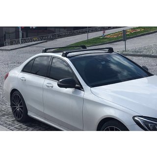 Adapterbeugel voor originele bevestigingspunten (2 stuks, afsluitbaar met sleutel) Mercedes C-klasse W205 2014–2021 foto 1
