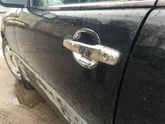 Mercedes E-class W210 1995–2002 Chromen deurgreepkom-afdekkappen (set van 4) Verchroomd kunststof foto 7