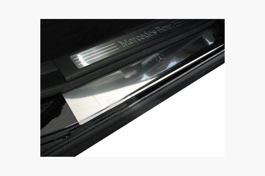 Mercedes ML W164 2005–2011 Nataniko RVS dorpellijsten (set van 4) Premium - 3M tape, 0,8 mm Image