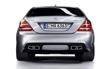 Mercedes S-class W221 2005–2013 AMG S63 uitlaatsierstukken foto 2