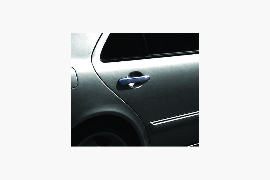 Mercedes E-class W210 1995–2002 Deurgreepcovers (4 stuks, kunststof) Image