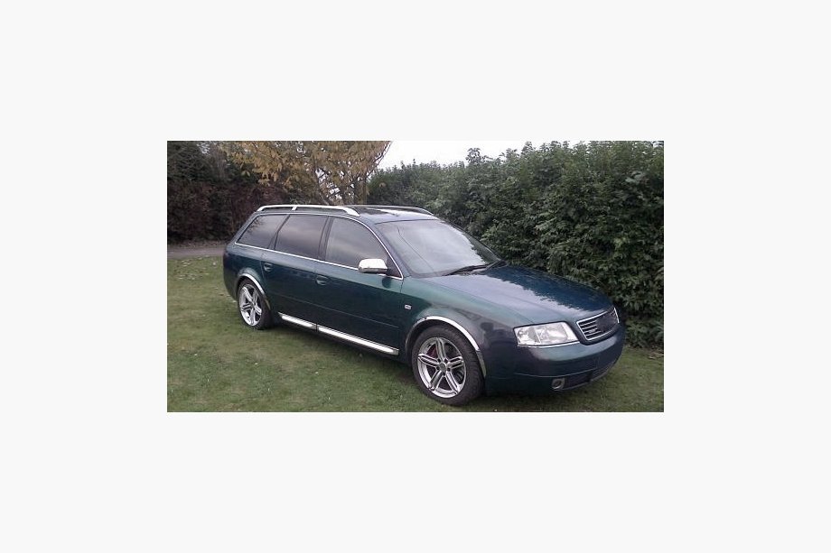 Audi A6 C5 2001–2004 RVS wielkastlijsten (set van 4 stuks) Image