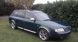 Audi A6 C5 2001–2004 RVS wielkastlijsten (set van 4 stuks) foto 1