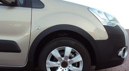 Peugeot Partner Tepee 2008–2018 Wielkastverbreders (set van 4, zwart) 1 zijdeur, metaal foto 8