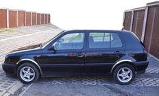Volkswagen Golf 3 1991–2001 RVS wielkastlijsten (set van 4 stuks) foto 1