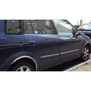 RVS wielkastlijsten (set van 4 stuks) Mazda Premacy 1999–2005 foto 1