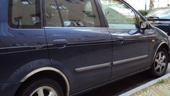 Mazda Premacy 1999–2005 RVS wielkastlijsten (set van 4 stuks) foto 1