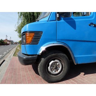 RVS wielkastlijsten (set van 4 stuks) Mercedes T1 (207-410) 1977–1995 foto 1