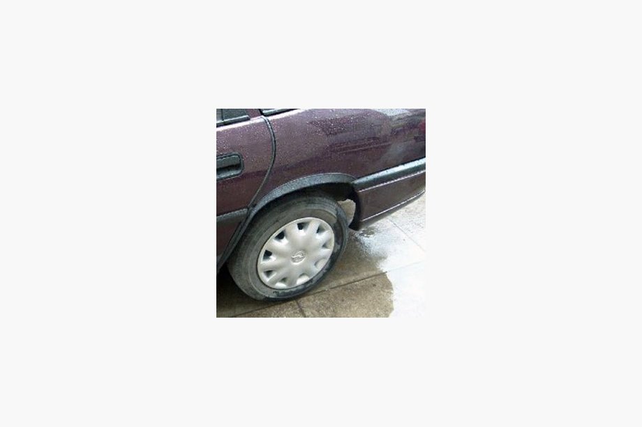 Opel Vectra A 1987–1995 Wielkastverbreders (set van 4, zwart) Image