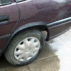 Opel Vectra A 1987–1995 Wielkastverbreders (set van 4, zwart) foto 1