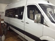 Mercedes Sprinter W906 2006–2018 Spiegelkappen set (2 stuks) Omsa, Italiaans roestvrij staal foto 14