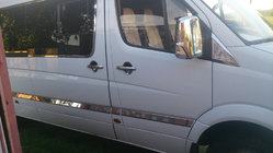 Mercedes Sprinter W906 2006–2018 RVS deursierlijsten foto 5