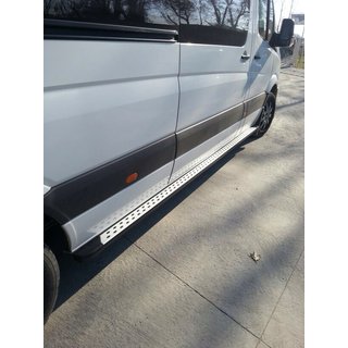 DOT-Line side steps (2 stuks, aluminium) Mercedes Sprinter W906 2006–2018 foto 2