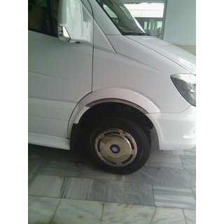Smalle wielkastlijsten (set van 4, RVS) Volkswagen Crafter 2006–2016 foto 3
