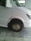 Mercedes Sprinter W906 2006–2018 Smalle wielkastlijsten (set van 4, RVS) Carmos - Turks staal foto 2