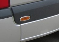 Volkswagen Crafter 2006–2016 Omlijsting voor markeringslichten (6 st., RVS) Carmos - Turks staal foto 2
