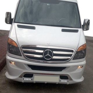Sport 3 voorbumper lip (2006-2013) Mercedes Sprinter W906 2006–2018 foto 2