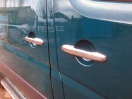 Volkswagen Crafter 2006–2016 Deurgreep covers (set 4 stuks, RVS) Carmos - Turks staal foto 2