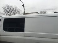Mercedes Sprinter W906 2006–2018 Dakrails DD 265 cm, Chroom, kunststof voet foto 2