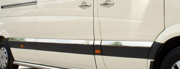 Mercedes Sprinter W906 2006–2018 RVS deursierlijsten foto 2