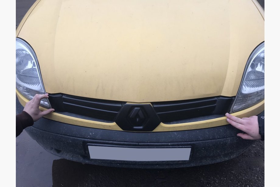 Renault Kangoo 1998–2008 Bovenste winterrooster (2003-2008) Glanz Foto 4